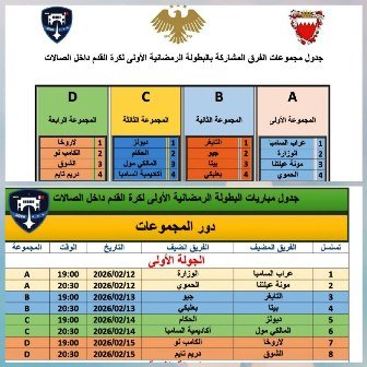 قرعة متوازنة تشعل الحماس.. البطولة الرمضانية الأولى لكرة الصالات تنطلق من دمشق